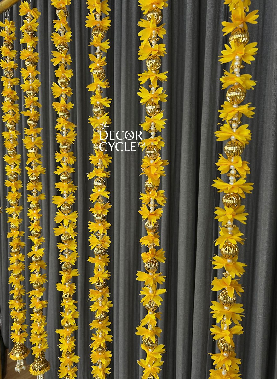 Yellow Tassels - The Decor Cycle