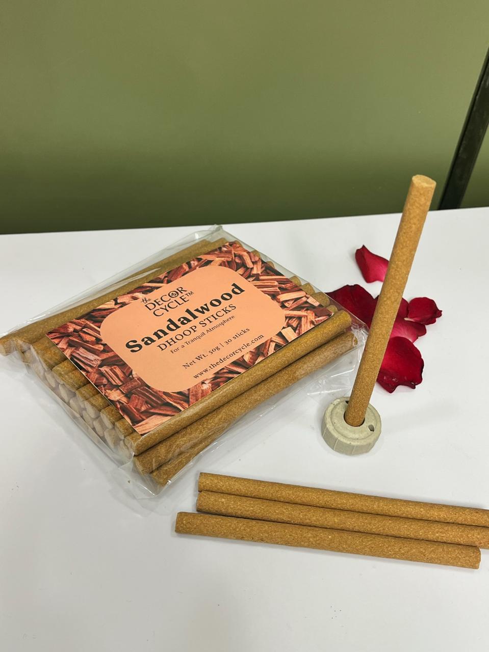 Dhoop/ Insense Sticks- Sandalwood - The Decor Cycle