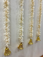 White Tassels with Bells - The Decor Cycle