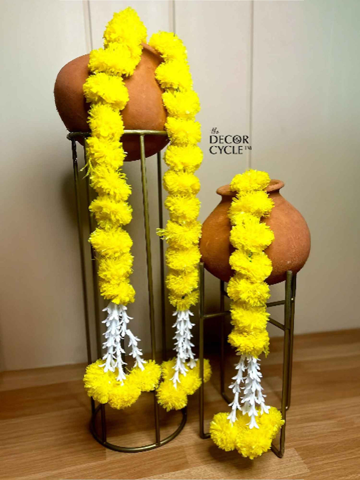Marigold Garlands Yellow - The Decor Cycle