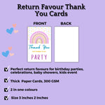Thank You Cards for Birthday Celebration - The Decor Cycle