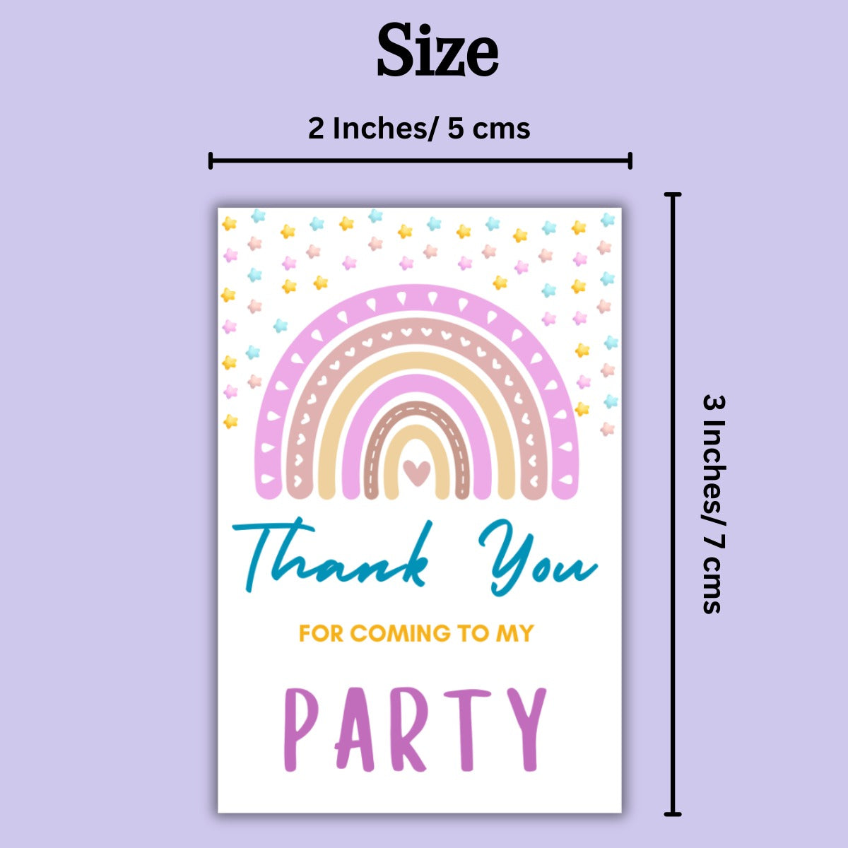 Thank You Cards for Birthday Celebration - The Decor Cycle