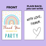 Thank You Cards for Birthday Celebration - The Decor Cycle