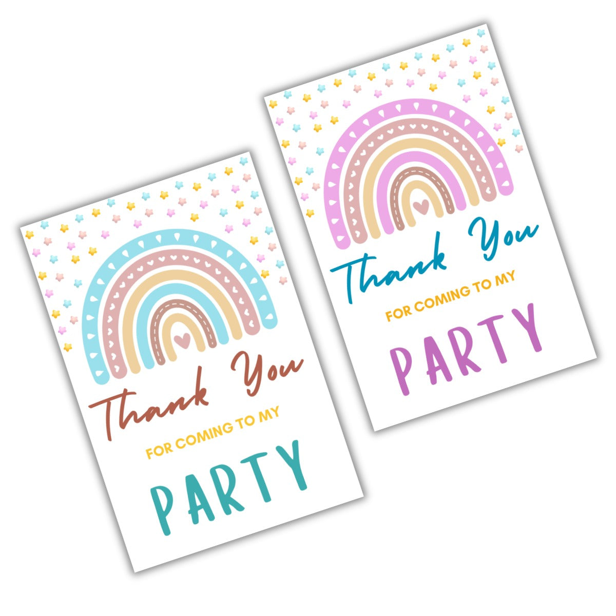 Thank You Cards for Birthday Celebration - The Decor Cycle