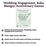 Wisdom, Wit or Prediction Cards for the Couple (Floral Theme) - The Decor Cycle