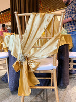 Satin Chair Bows - The Decor Cycle