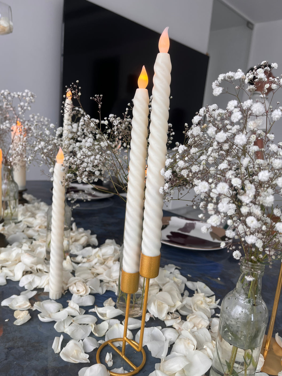Spiral Tapered Candles