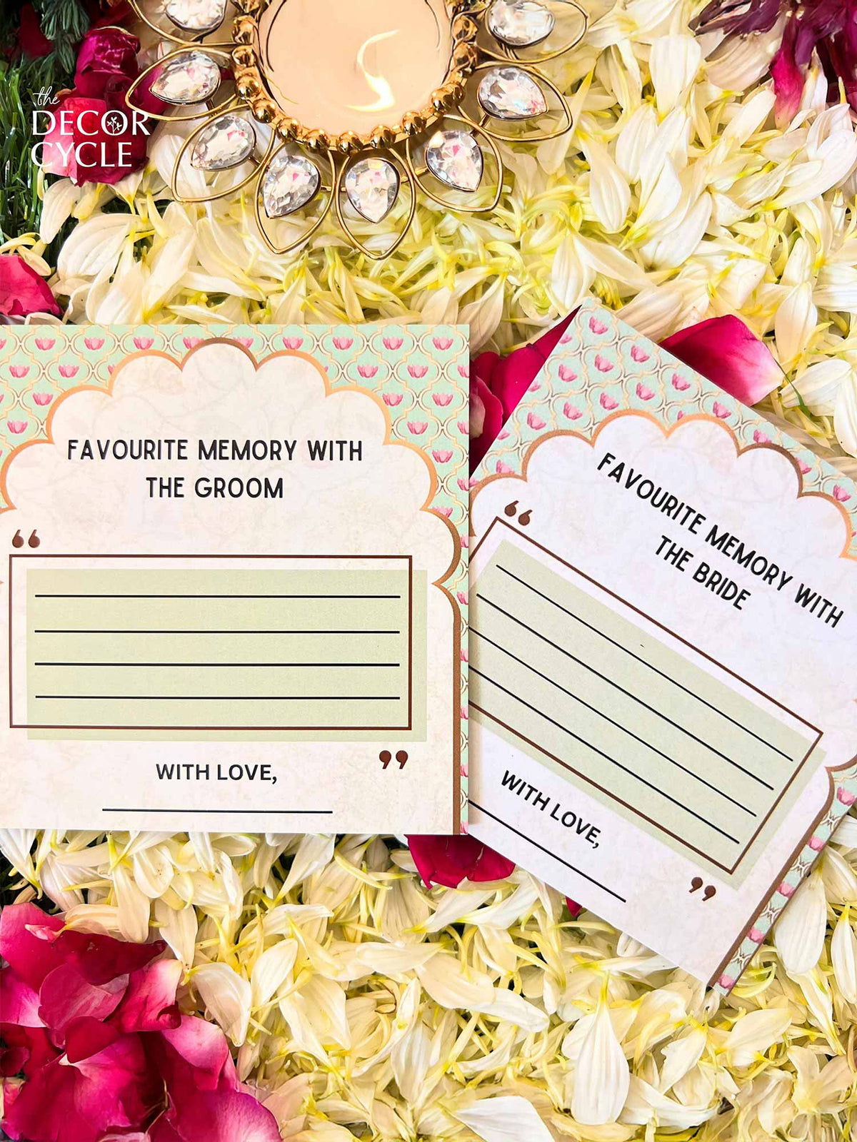 Favourite Memories with Bride and Groom - The Decor Cycle