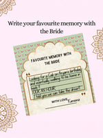 Favourite Memories with Bride and Groom - The Decor Cycle