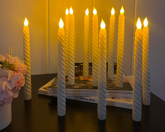 Spiral Taper Candles