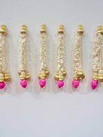 Pearl and Lotus Tassels