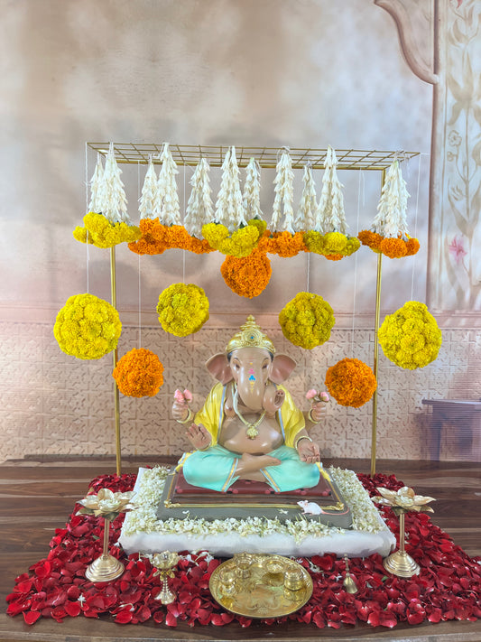 Pooja Backdrop Stand