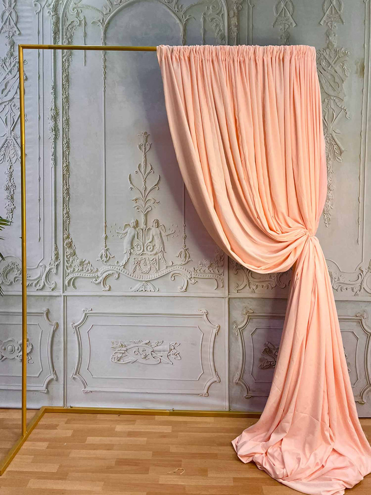 Baby Pink Drape - The Decor Cycle