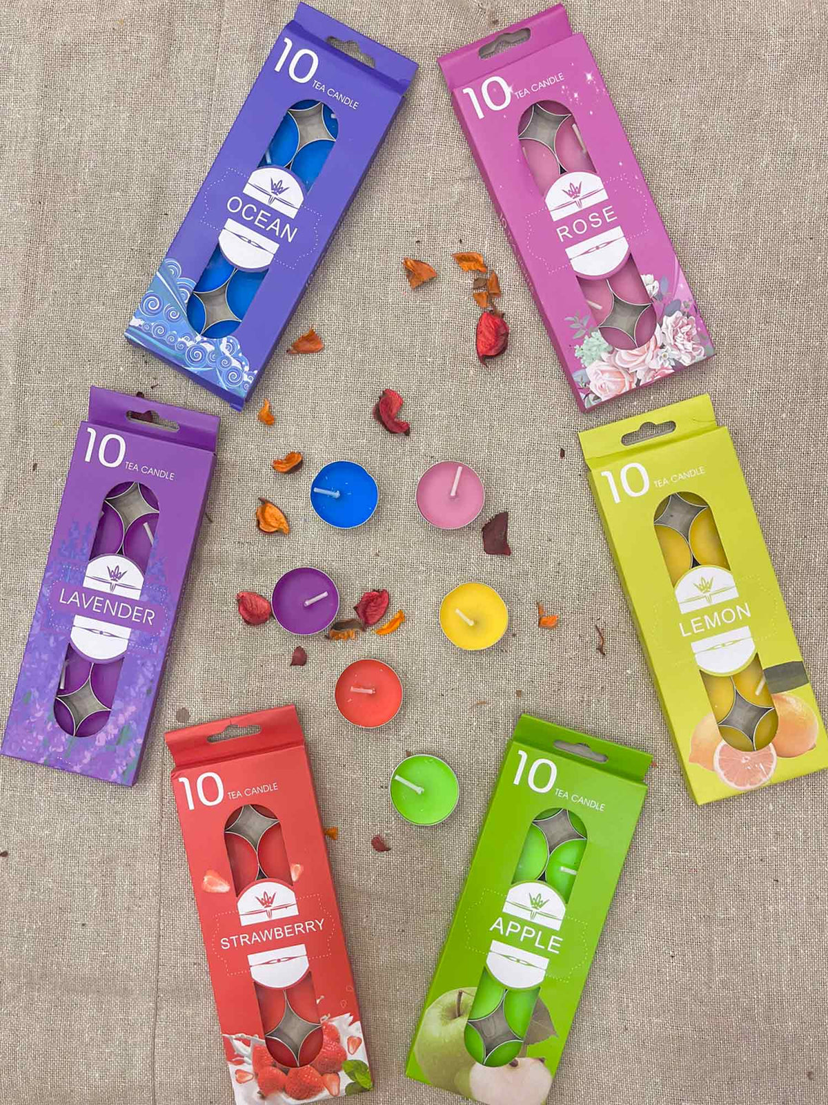 Scented Tealights- Pack of 12