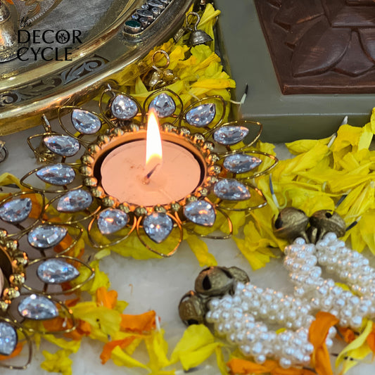 Crystal Diyas (set of 4)