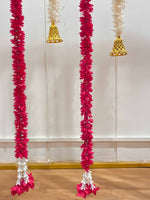 Pink and White Tassels Combo