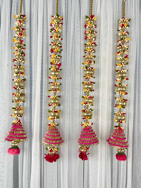 Cone Tassels (Pink)