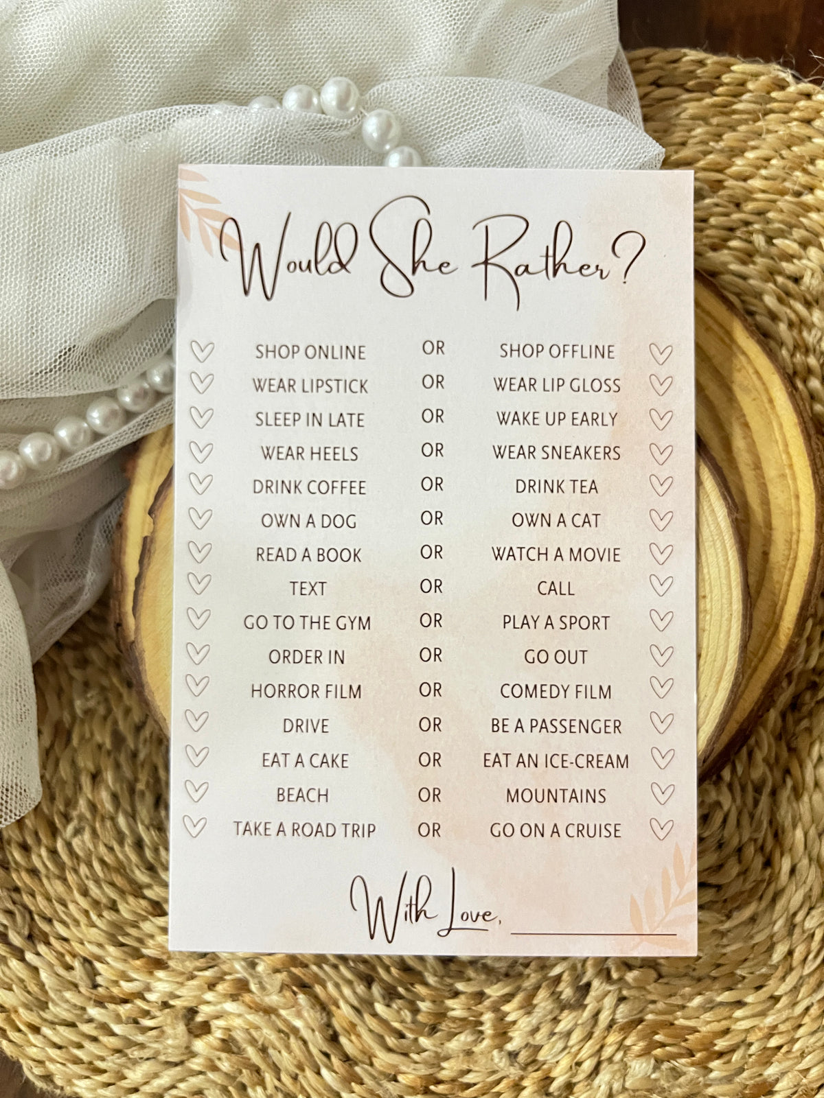 Would She Rather Cards