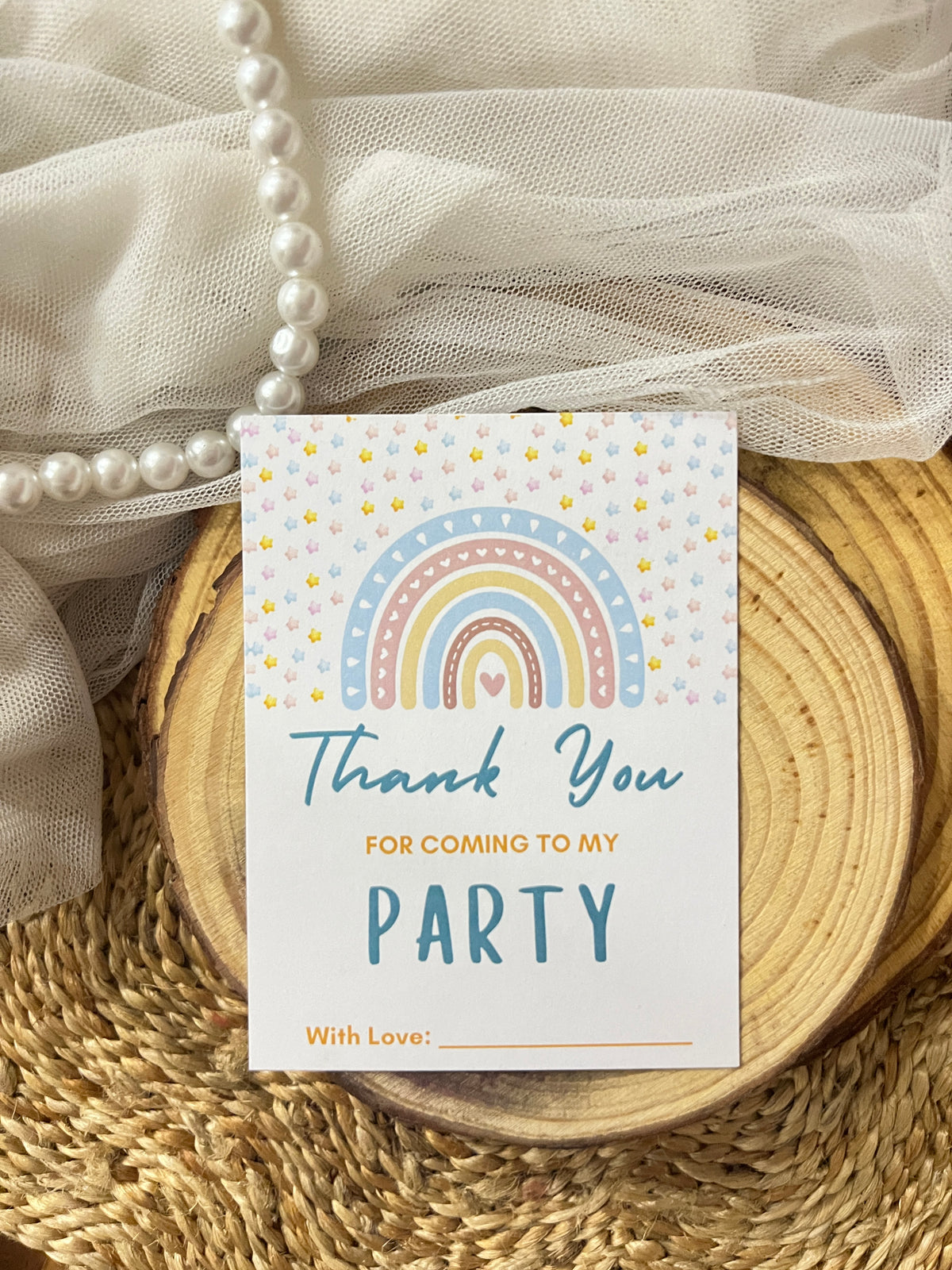 Thank You Cards for Birthday Celebration