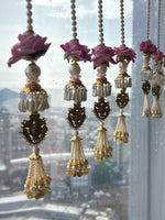 Pearl and Rose Tassels