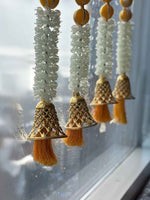 Long Yellow Bell and Tassels Garland - The Decor Cycle