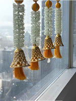 Long Yellow Bell and Tassels Garland - The Decor Cycle