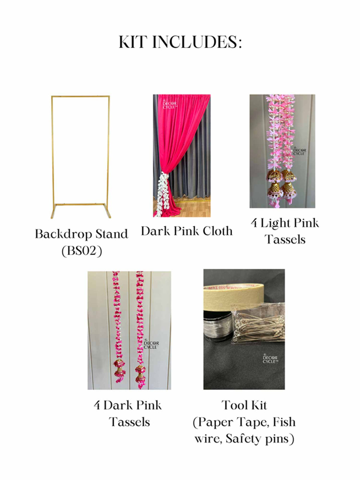 Traditional Set Pink (Small) - The Decor Cycle