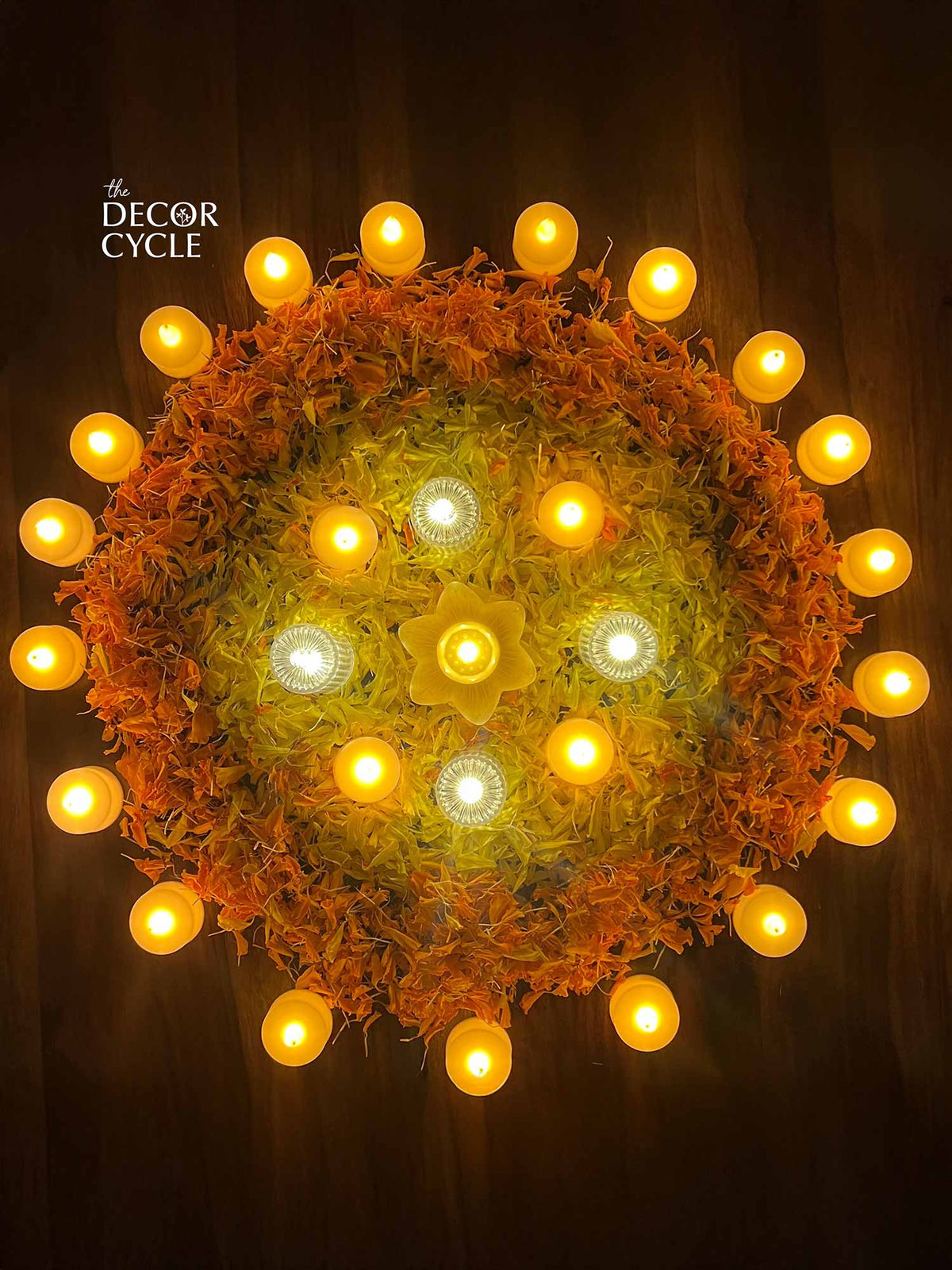 Ambience Bliss Diya Kit - The Decor Cycle