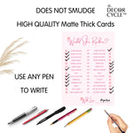 Would She Rather Cards (Bow Theme) - The Decor Cycle