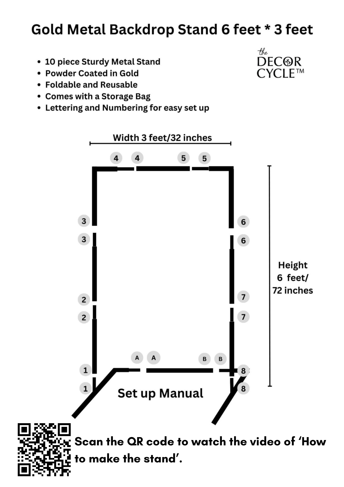 Backdrop Frame (BS02)