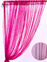 Sheer Pink Drape - The Decor Cycle