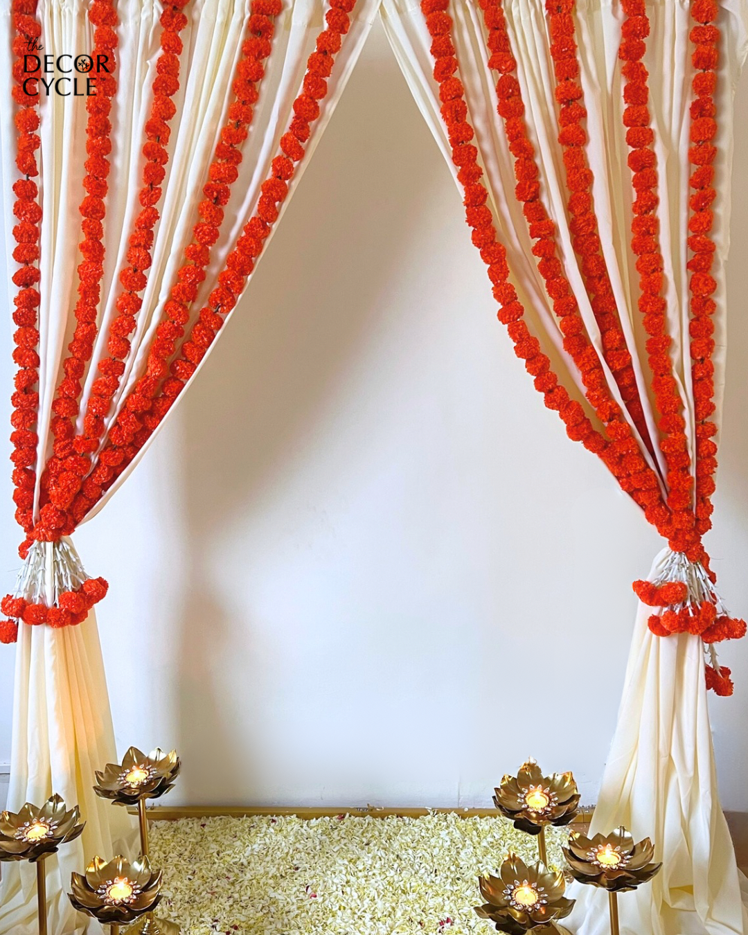 DIY Orange Marigold Decor Kit