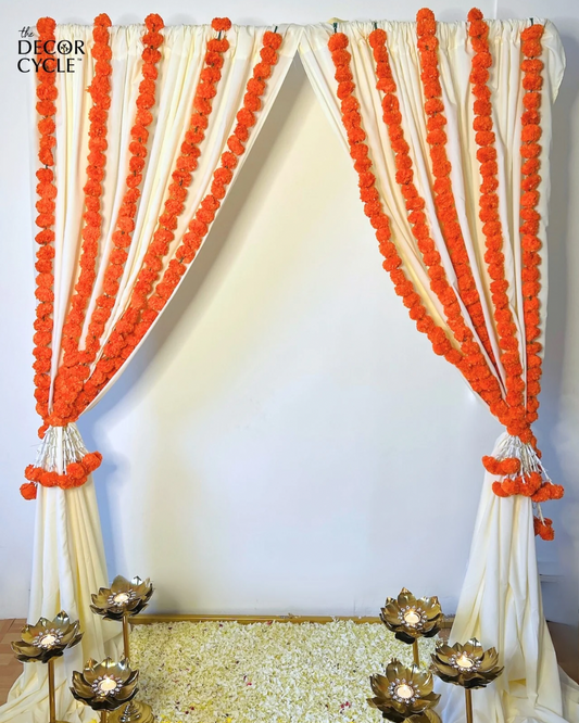 DIY Orange Marigold Decor Kit