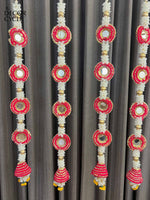 Cone Mirror Tassles (Big) - The Decor Cycle