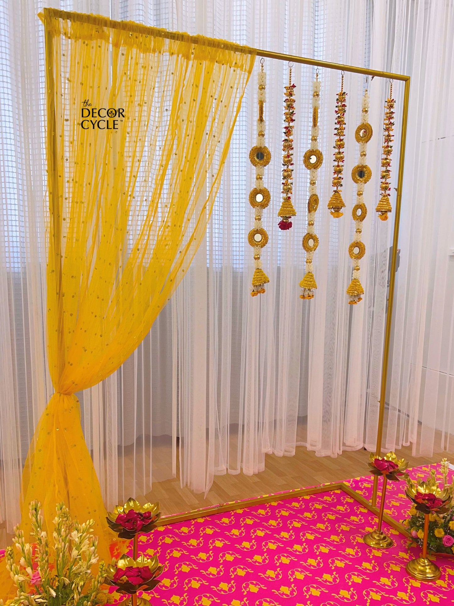 DIY Yellow Tassel Garland Kit