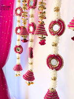 Pink Tassels Garland Set - The Decor Cycle