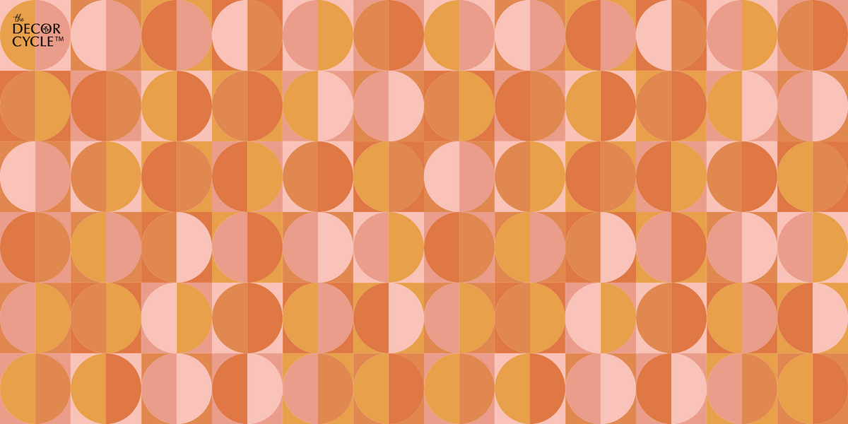 Coloured Circular Flex - The Decor Cycle