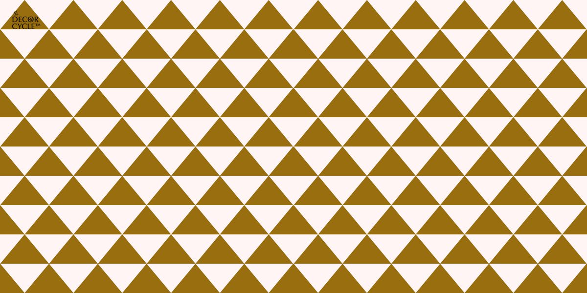 Brown Triangle Flex - The Decor Cycle