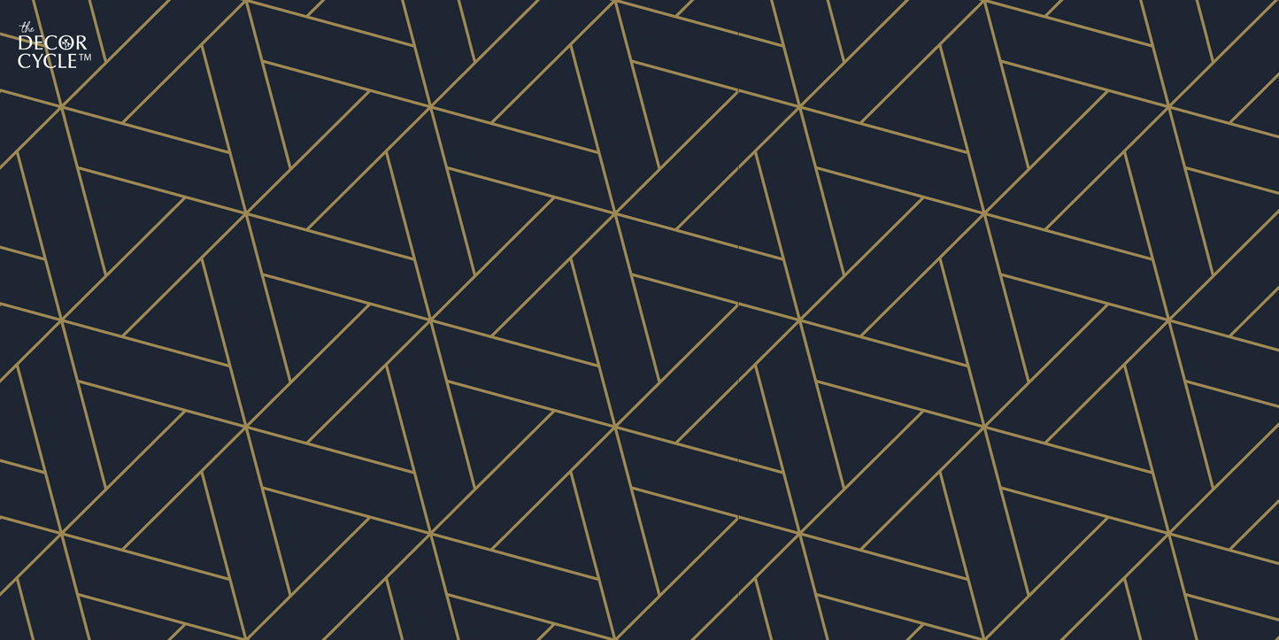 Navy Blue Geometric Flex