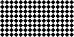 White & Black Checkered Flex - The Decor Cycle