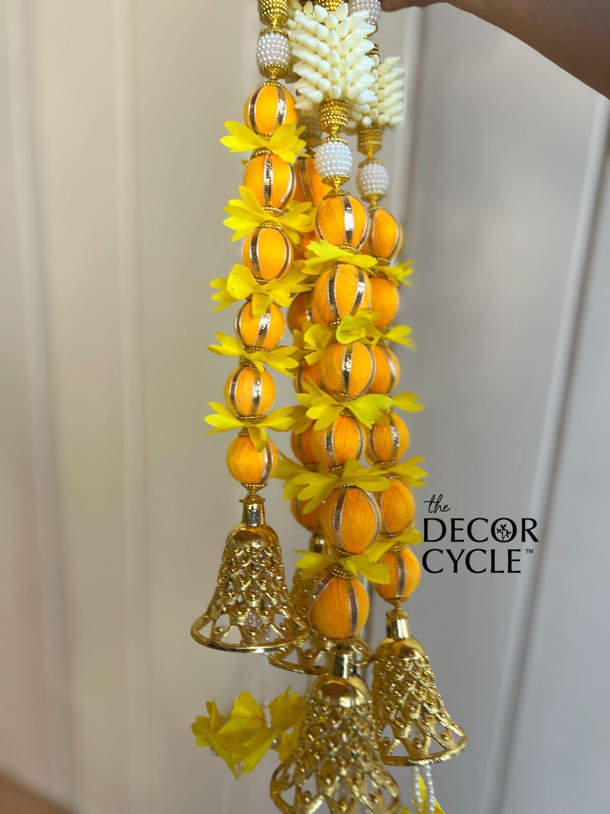 Yellow and Golden Tassels - The Decor Cycle