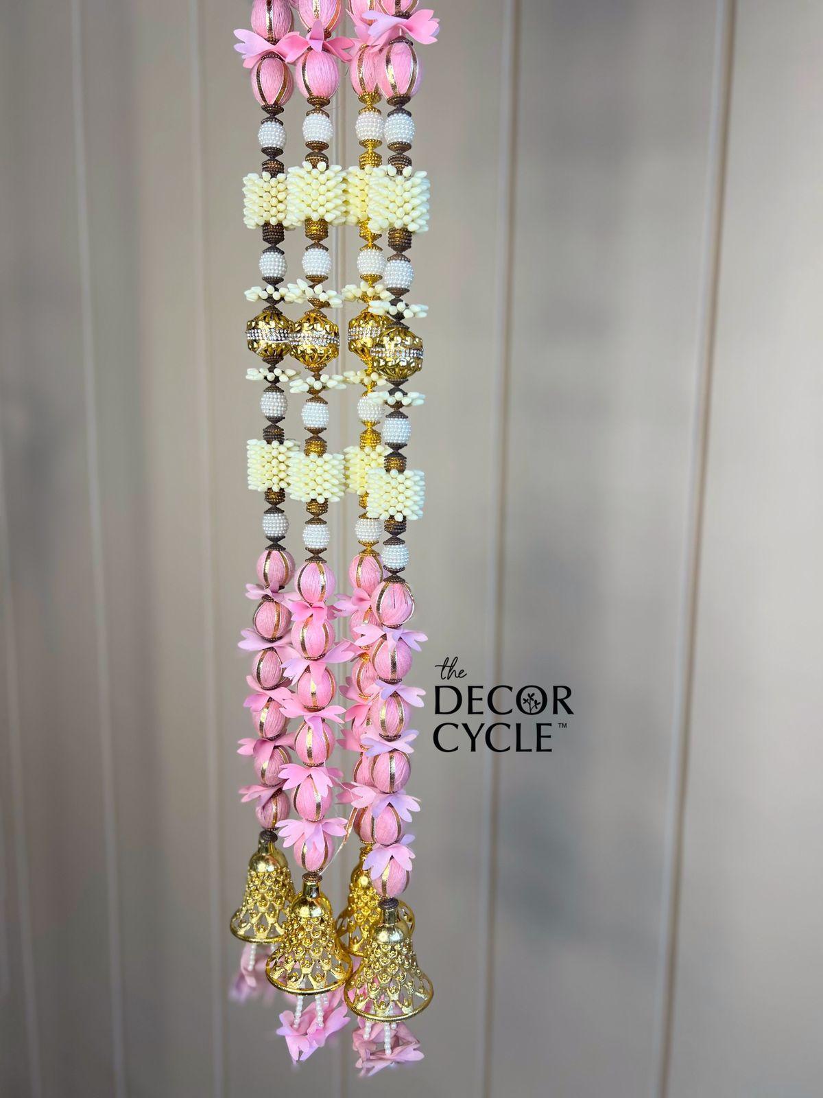 Pink and Golden Tassels - The Decor Cycle