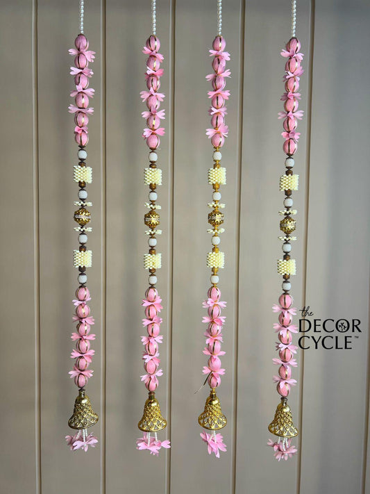 Pink and Golden Tassels - The Decor Cycle