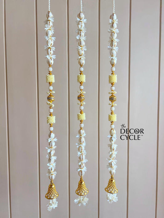 White and Golden Tassels - The Decor Cycle