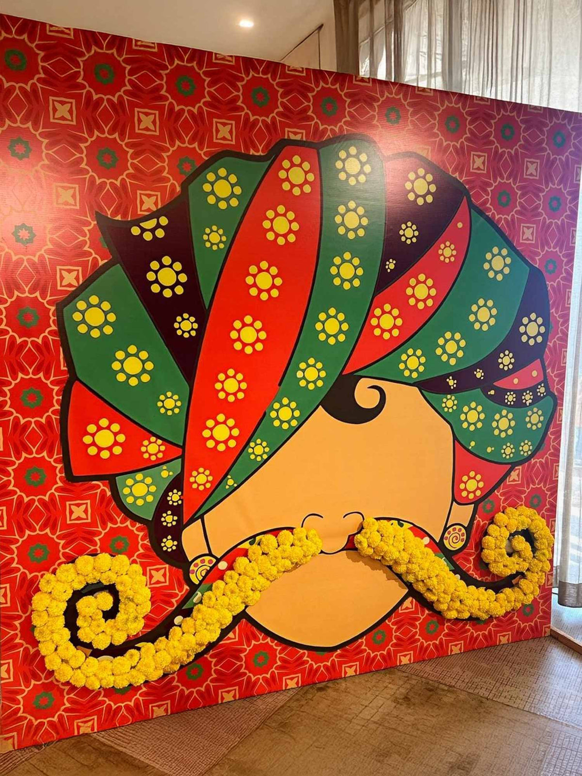 Traditional Rajasthani Portrait - The Decor Cycle