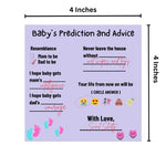 Baby Name Suggestion and Baby Prediction and Advice Cards - The Decor Cycle