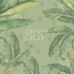 Tropical leaves Backdrop - The Decor Cycle