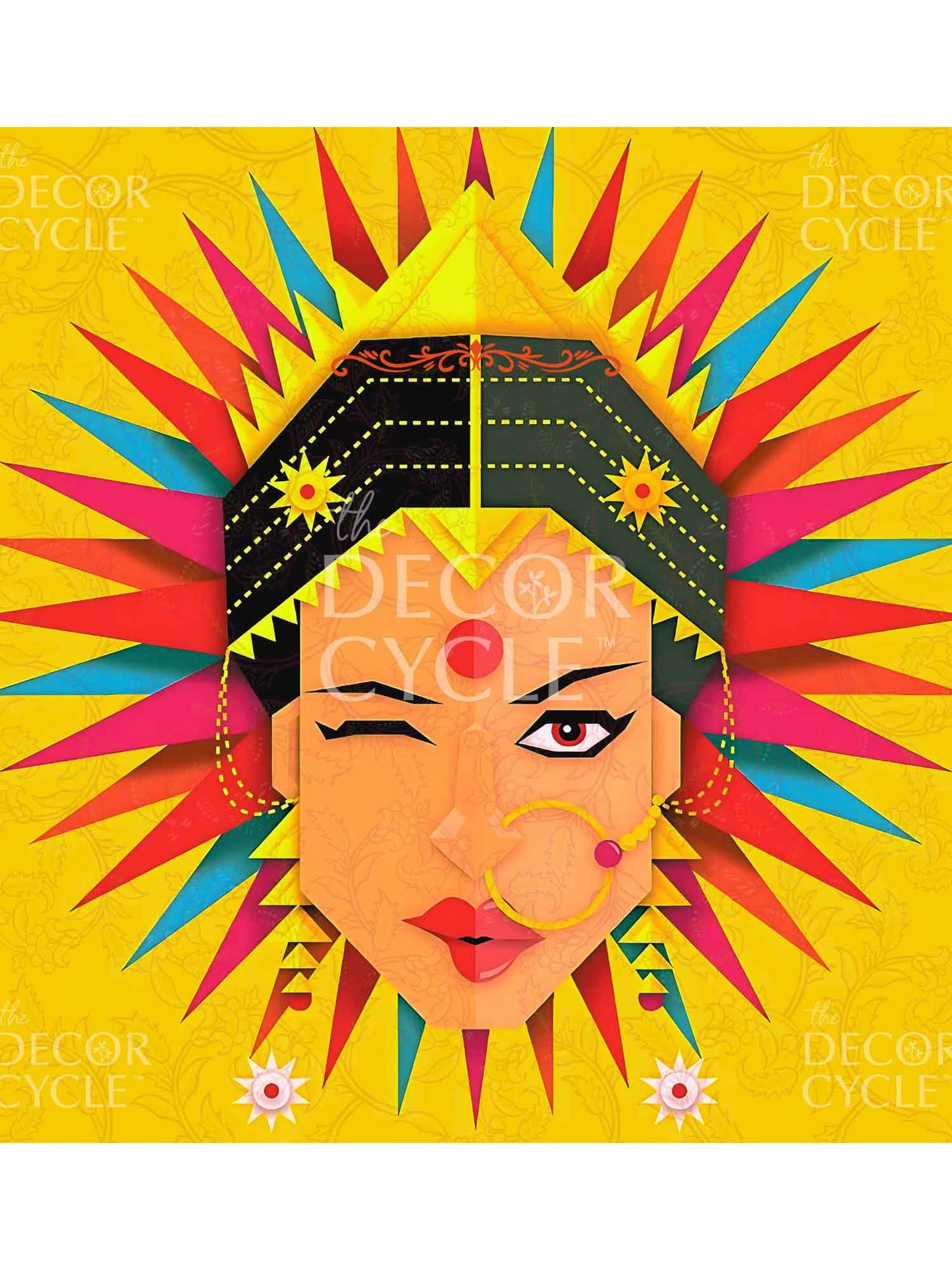 Abstract Portrait Backdrop