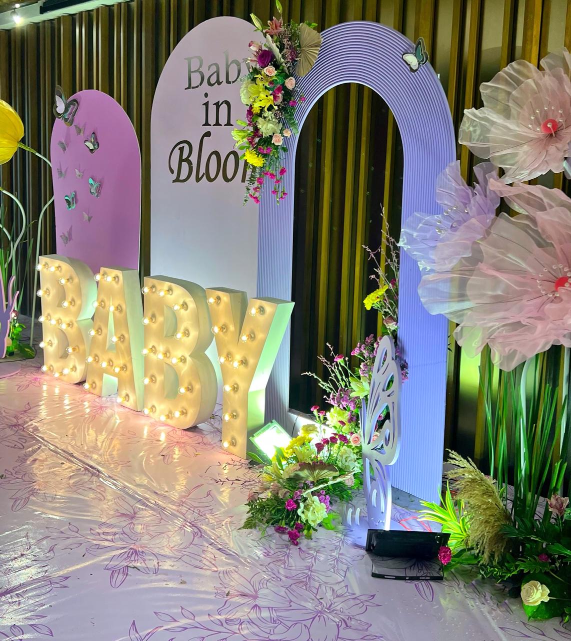 Purple Floral Floor Covering - The Decor Cycle