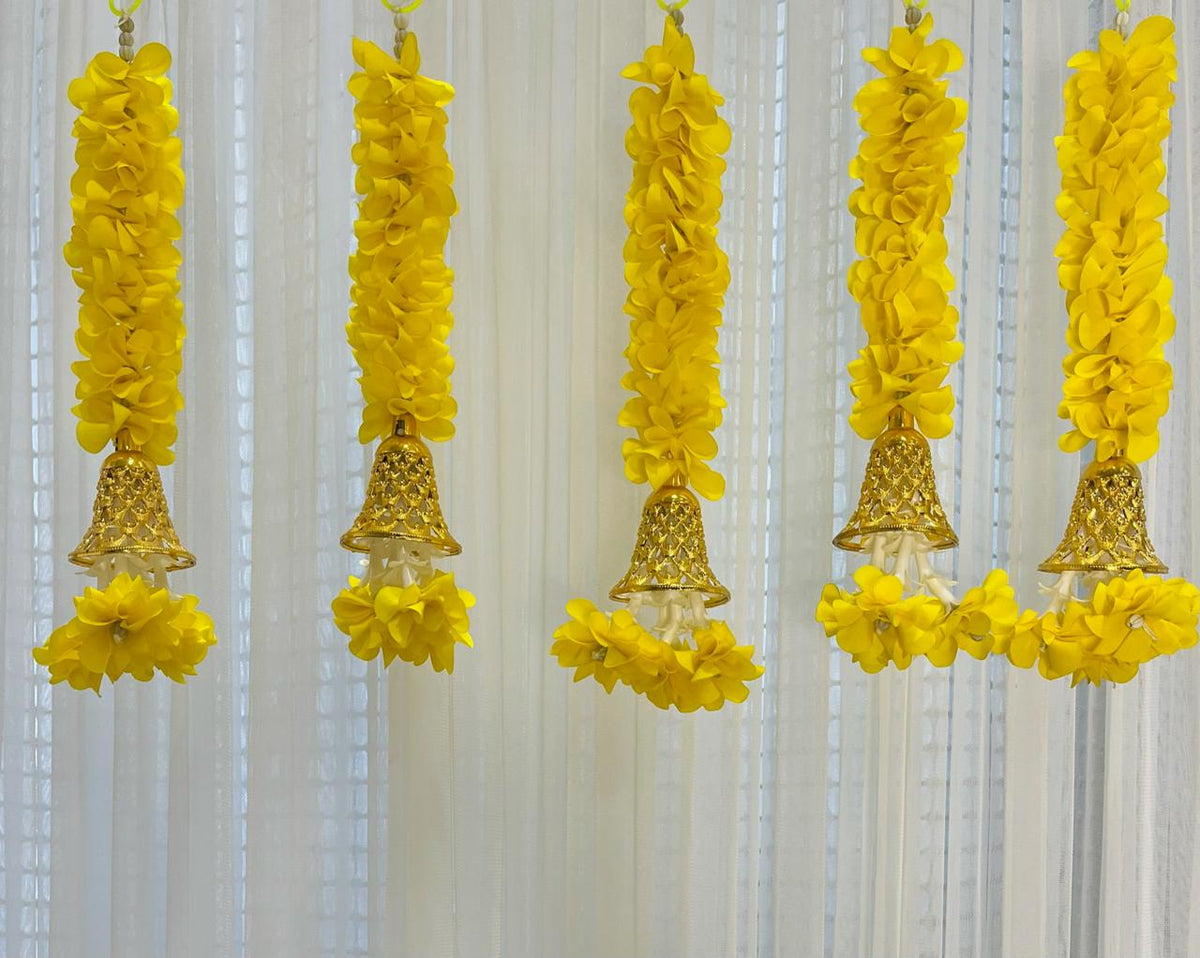 Yellow Tassels (Small) - The Decor Cycle